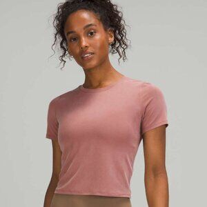 Lululemon Open Tie-Back Short Sleeve